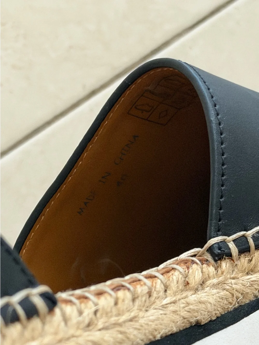 See by Chloe Black Espadrille Ankle-Strap Flats - Women